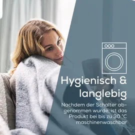Beurer Wärmezudecke HD 75 Cosy 130 x 180 cm Dark Grey