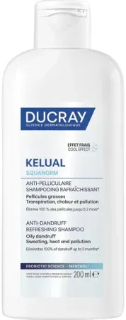 Ducray Kelual Squanorm Erfrischendes Shampoo 200ml