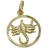 GALLAY Sternzeichen Skorpion Gold 15mm