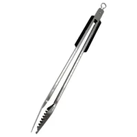 Grillfürst Grillzange 50 cm Edelstahl silber