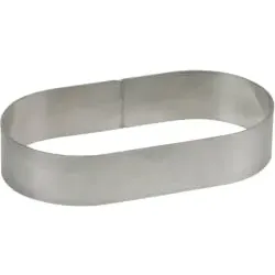 SCHNEIDER Tortenring, oval 155050 , Maße: 235 x 105 x 40 mm