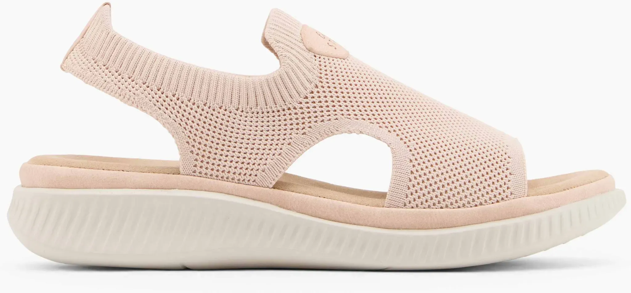 Easy Street  Sandale Beige, Damen, Größe: 36, Material: PU/Textil - Easy Street  Sandale Beige, Damen, Größe: 36, Material: PU/Textil - woman - Beige