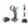 Makita Makita, Arbeitsleuchte, BML 802 G1 Akku Lampe für 14,4 und 18V Akkus + 1x Akku 6,0 Ah - ohne Ladegerät