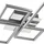 Briloner LED Deckenleuchte 75 cm aluminium-chrom