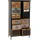 MCW Apothekerkommode 73 x 136 x 35 cm Natur/Blau/Weiß