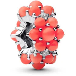 Pandora 793897C01 Silber Charm Korallfarbener Ozean
