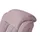 Polstermöbel Oelsa Fernsehsessel Andorra Mikrofaser 87 x 108 x 110 cm Rosa/Pink mit Rollen