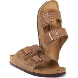 Birkenstock Arizona Nubukleder geölt schmal tabacco brown 40