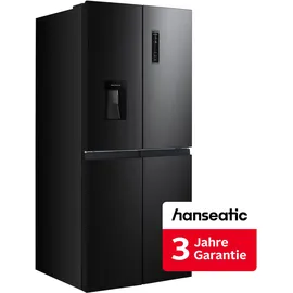 Hanseatic HCDC18080CWDBI Multi Door (419 l, 1800 mm hoch, Schwarz)