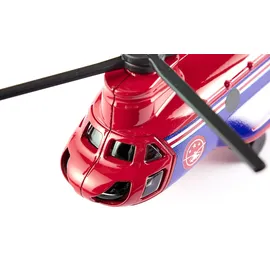 Siku Transporthubschrauber Rot/Blau 1:1