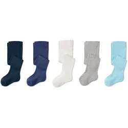 Tchibo - 5 Strumpfhosen aus Bio-Baumwolle - Herren - Gr. 98/104 - dunkelblau