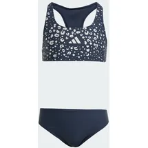 adidas Glitzer Bikini Set für Kinder Aurora Ink 110