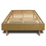 Lattenrost – Stoff – Im Bausatz - 90 x 190 cm - Gelb