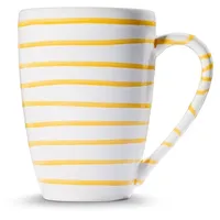 Gmundner Frühstücksbecher Supermax 0,5 l Gelbgeflammt