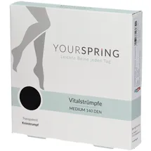 Belsana YOURSPRING medium transparent AD 38/39 schwarz