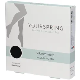 Belsana YOURSPRING medium transparent AD 38/39 schwarz