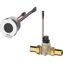 KWC Wascharmatur, F5, elek., Hw.-mont., ohne Mischung, für Batterie/netzteil