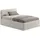 home collective Polsterbett 120 x 200 cm Hellbeige