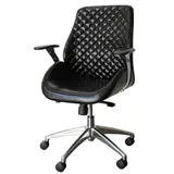 Steelboxx Bürodrehstuhl Designer Drehstuhl Chefsessel Pantera Racer Car Seat 212600 - schwarz