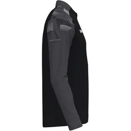 Jako Sonic Ziptop Herren Schwarz/Anthrazit XXL