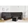 sit&more Ecksofa SIT & MORE "Melissa L-Form", grau (fango), B:257cm H:107cm T:217cm, 100% Polyester, Sofas, Ecksofa, klassisches Polsterprogramm, wahlweise Bettfunktion und Schubkasten