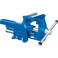 FORMAT Parallelschraubstock mit Ambossfläche 100 mm