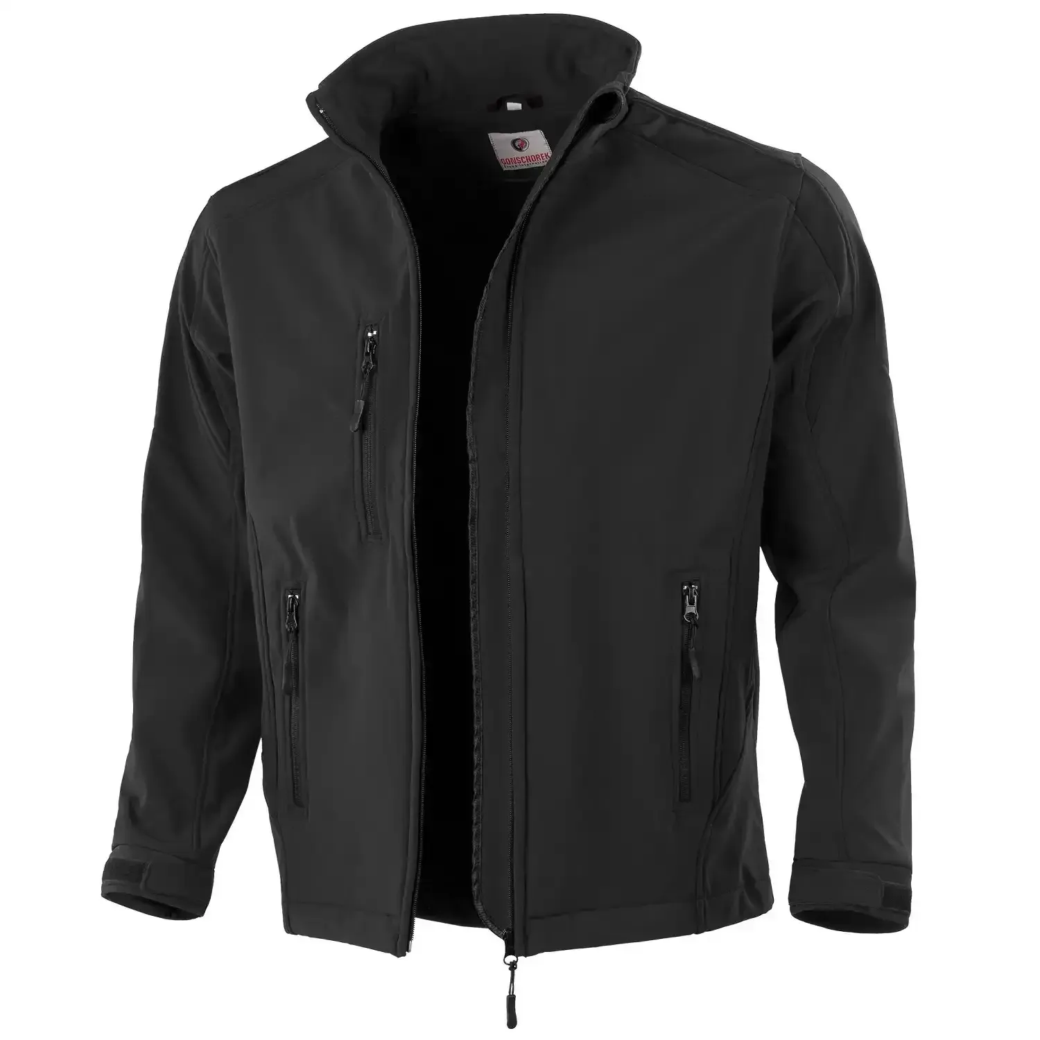 Softshelljacke "1020" - XXL - schwarz