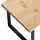 Zeller Regal Bambus/Metall 36 x 15,5 x 15,5 cm Schwarz
