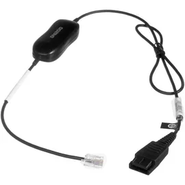 JABRA Kabelunterteil QD auf RJ10 für GN1200 (0,8m, glatt)