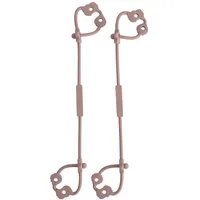 Cup Catcher, Spielzeug Sicherheitsgurte Trinkbecher Halteriemen für Kinderwagen Hochstuhl Autositz, aus Lebensmittelqualität Silikon, 100% BPA-frei, 2er-Pack (Dusty Lilac x 2)