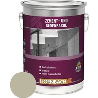 HORNBACH Zementfarbe Bodenfarbe RAL 7032 kieselgrau 5 l