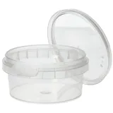 Papstar Feinkostbecher rund 180 ml Ø 9,5 cm 38 St. Transparent