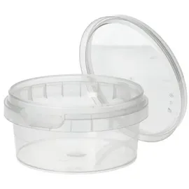 Papstar Feinkostbecher rund 180 ml Ø 9,5 cm 38 St. Transparent