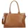 Plevier Rock Copal Schultertasche Leder Brown