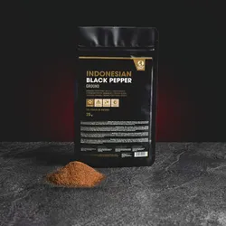 Kratom World Indonesischer schwarzer Pfeffer Premium gemahlen 25g