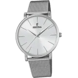 Festina Damen Uhr F20475/1 Armbanduhr silber Ladies Classic D2UF20475/1 - Silber