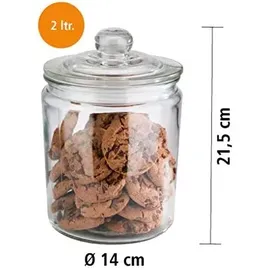 APS Vorratsglas Classic 2000 ml 1 St.