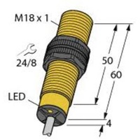 Turck Sensor bündig NPN, Schließer BI5-S18-AN6X