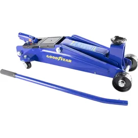 Goodyear Rangierwagenheber 3 Tonnen Stahl Blau/Schwarz