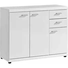 Procontour Sideboard 90 x 74 x 35 cm Weiß
