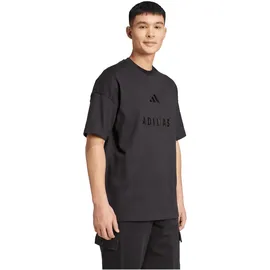 adidas All SZN Embroidered Graphics T-Shirt schwarz 3XL