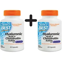Doctors Best Hyaluronsäure mit Chondroitinsulfat Kapseln 60 St.
