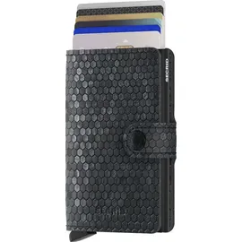 Secrid Miniwallet Hexagon Unisex Geldbörse grau