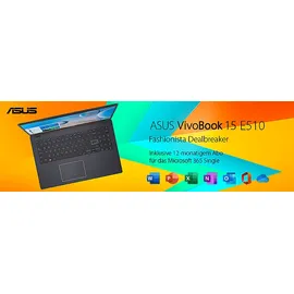 Asus Vivobook Go 15 Intel Celeron N4500 4 GB RAM 128 GB SSD Win11 Home S-Modus