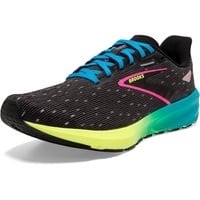 Brooks Herren Launch 10 Sneaker, Black Nightlife Blue, 46.5