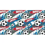 Baumwollstoff Kinderstoff Fußball Breite 160cm ab 50 cm (1m)
