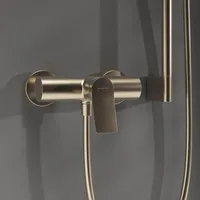 Hansgrohe Vivenis Aufputz-Duscharmatur mit Mischer, 75623140,
