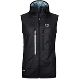 Ortovox Damen Swisswool Piz Boè Weste (Größe S, schwarz)