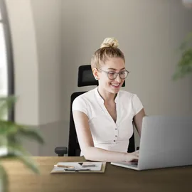 ML-Design Chefsessel Schwarz