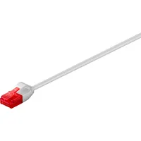 goobay CAT 6 Slim-Patchkabel, U/UTP, Grau